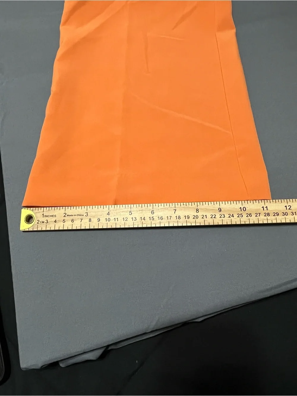 Worthington Wide-Leg High-Rise Pants in Orange